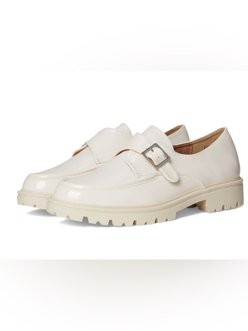 Journee Collection Buckle Loafers Sz 10